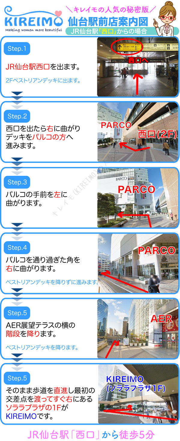 キレイモ仙台駅前店 キレイモ Kireimo の人気の秘密